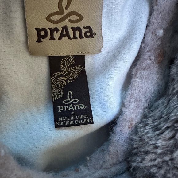 Prana Lisina wool pea coat size small pink faux fur collar - Picture 5 of 11